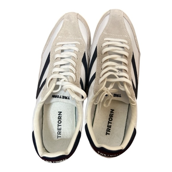 Tretorn Rawlins Retro Tennis Shoe SZ 10 - Picture 2 of 5
